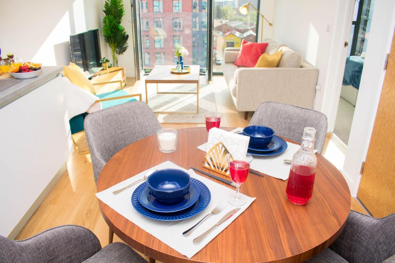 Exoticstay Apartments - Ultra Luxe Top Floor Suite - City Centre Apartment With Cube View - Smart 4K Tv With Ultrafast Wifi & Netflix Birmingham Exteriér fotografie