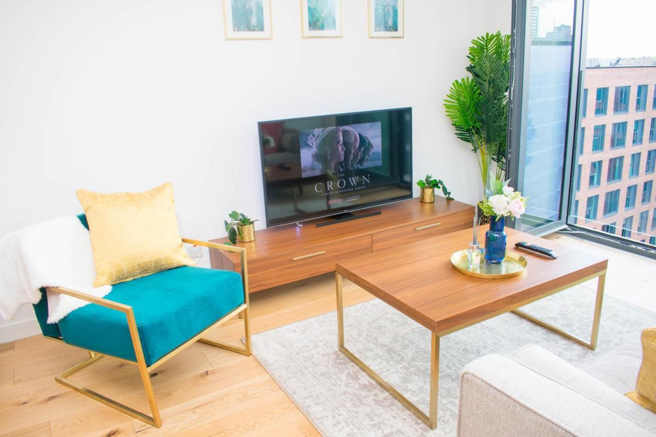 Exoticstay Apartments - Ultra Luxe Top Floor Suite - City Centre Apartment With Cube View - Smart 4K Tv With Ultrafast Wifi & Netflix Birmingham Exteriér fotografie